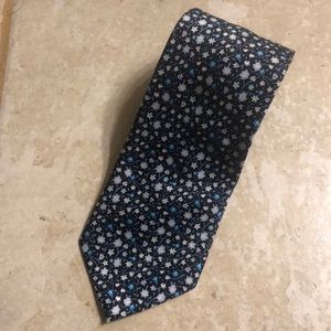 Pierre Cardin floral silk tie
